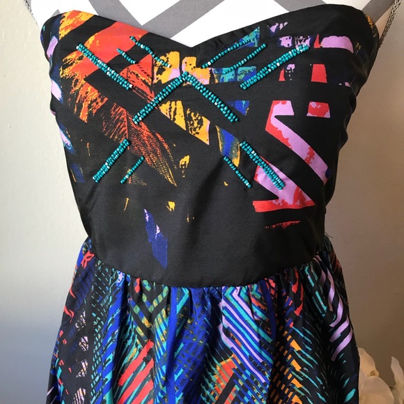 Roxy A-Line Mini Dress Size M - Picture 2 of 6